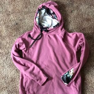 Double hooded sweatshirt